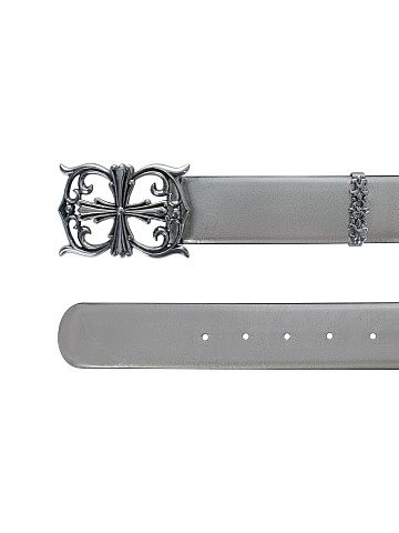 Silver Leather Belt, 2