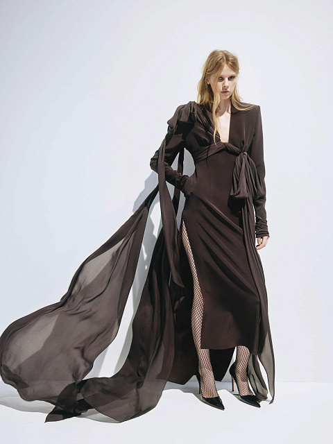 Triacetate midi dress, 2