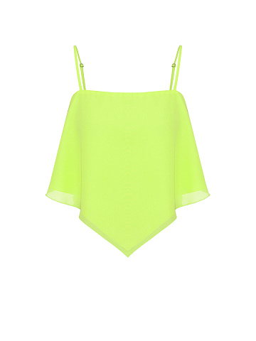 Light green top with thin straps, 1