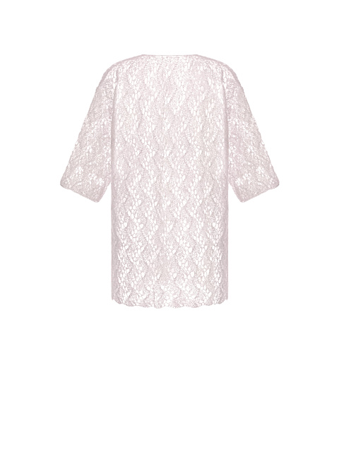 Light pink mohair children's cardigan, 2