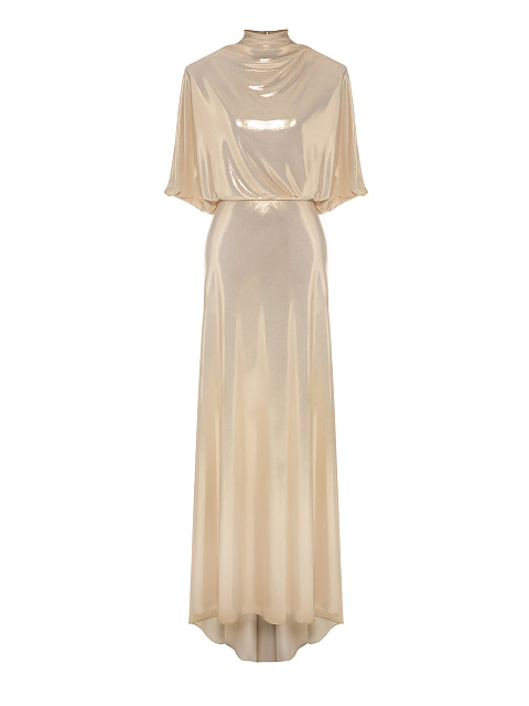 Maxi dress with draping, 1