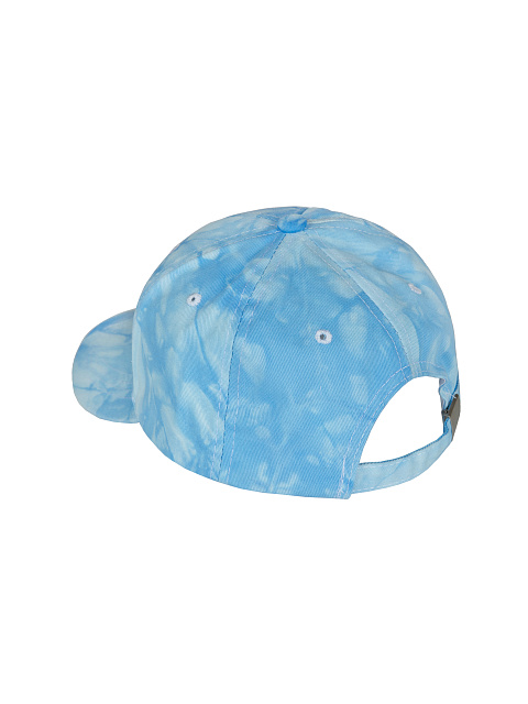 Bright Blue Cap With White Embroidery, 3