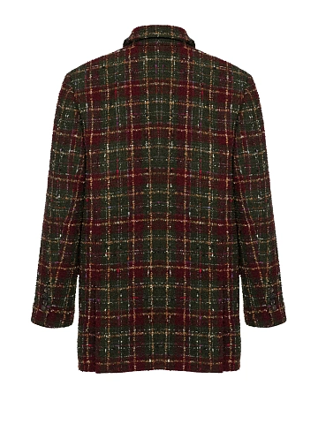 Green & Red Tweed Jacket, 2