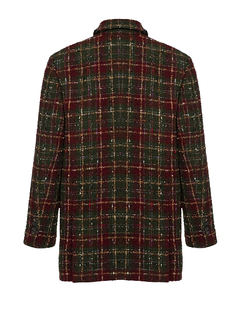 Green & Red Tweed Jacket, 2