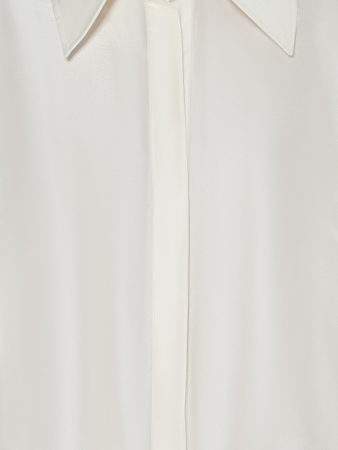 White silk shirt, 3 White silk shirt, 3