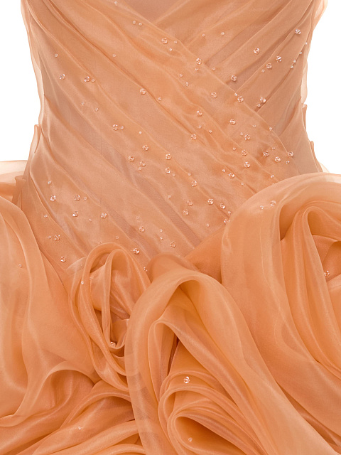 Maxi organza dress, 4