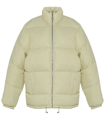 Pistachio oversized down jacket, 1