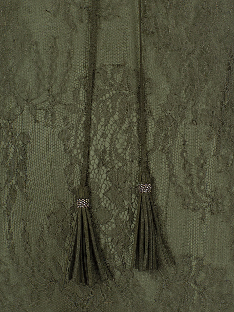 Green Lace Midi Dress, 4