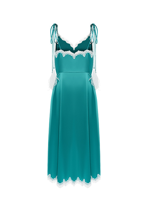 Midi dress with lace, 2 Midi dress with lace, 2