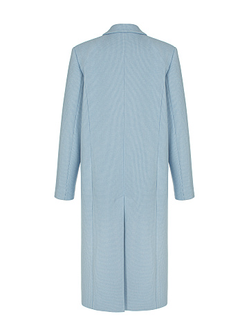 Light Blue Houndstooth Coat, 2