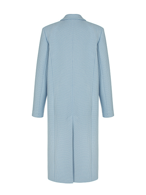 Light Blue Houndstooth Coat, 2