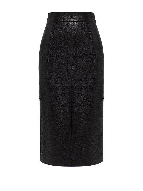 Tiger Print Jacket And Black Midi Skirt Set, 3