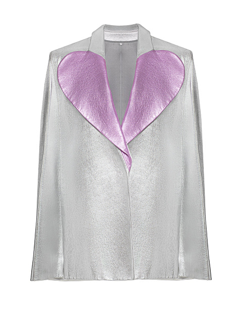 Silver Leather Cape, 1
