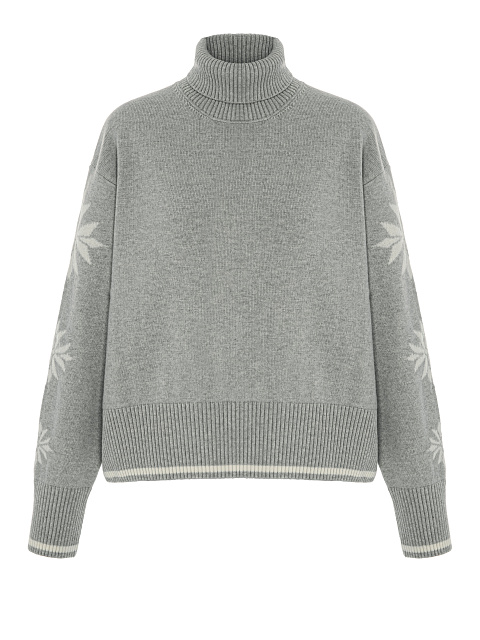 Gray wool sweater, 1