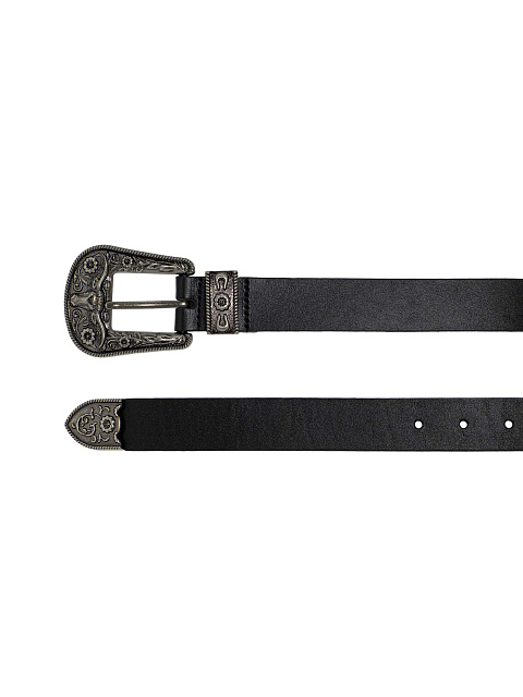 Black leather belt, 5 Black leather belt, 5