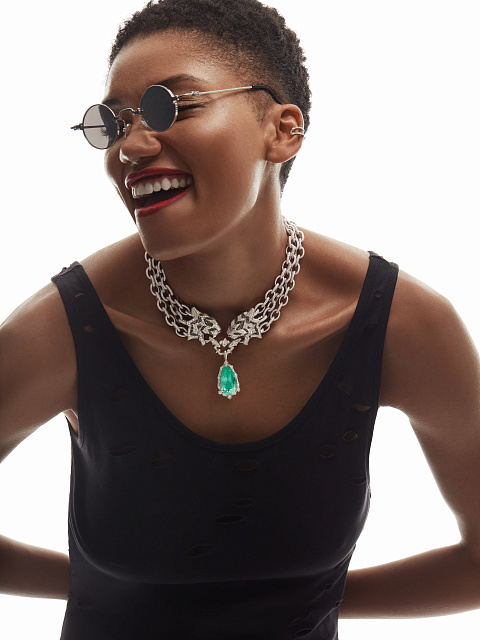 Grey Round Sunglasses, 9