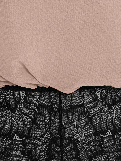 Peach lace bodysuit blouse, 6