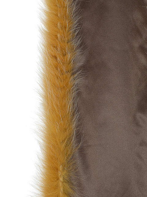 Fox fur scarf, 3