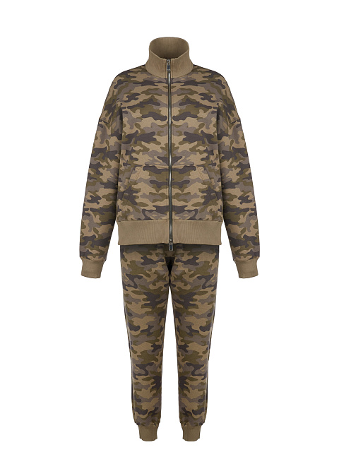Khaki Camouflage Jersey Suit, 1 Khaki Camouflage Jersey Suit, 1