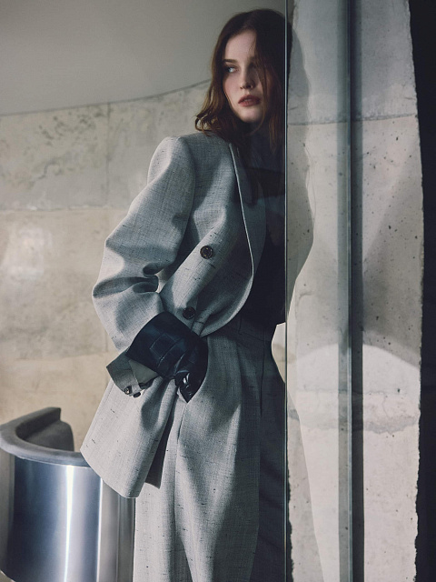 Wool two-piece suit, 1 Wool two-piece suit, 1