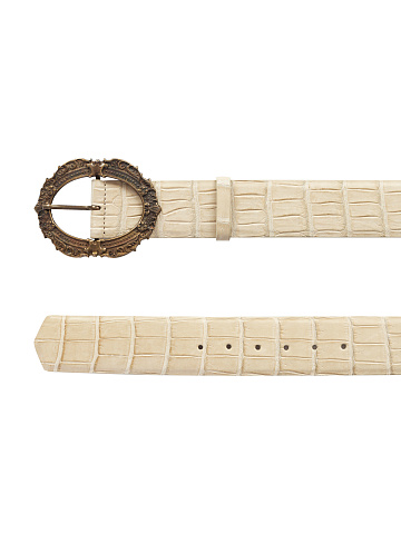 Ivory Crocodile Belt, 2