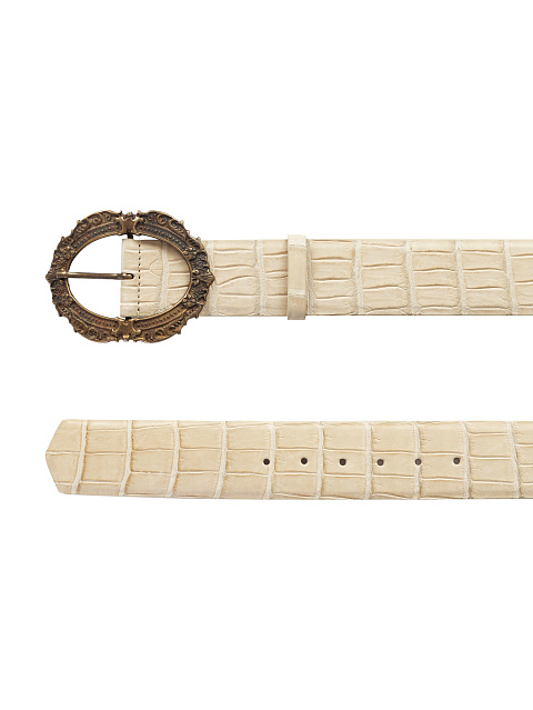 Ivory Crocodile Belt, 2