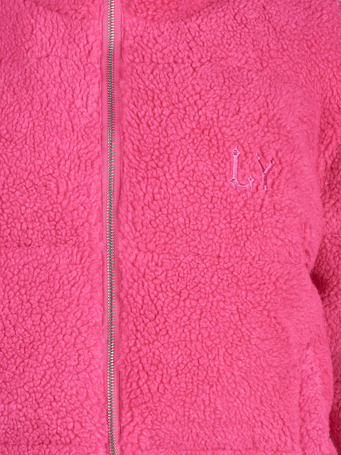 Hot Pink Teddy Padded Jacket, 3 Hot Pink Teddy Padded Jacket, 3
