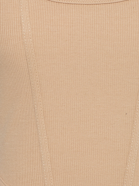 Beige Jersey Top, 3