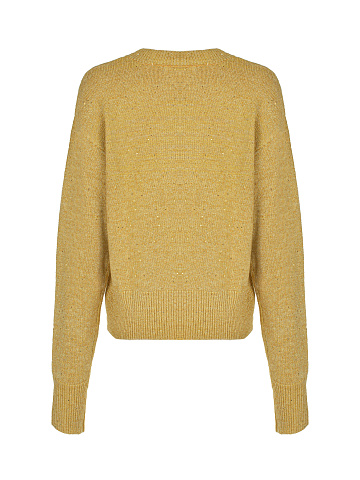 Mustard Yellow Lurex & Sequins Jumper, 2