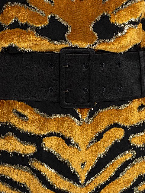 Midi dress made of devoré velvet, 4 Midi dress made of devoré velvet, 4