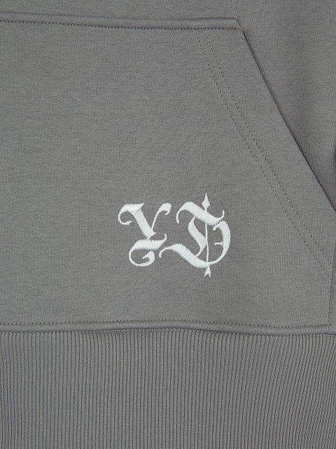 Grey Jersey Set With White Embroidery, 4