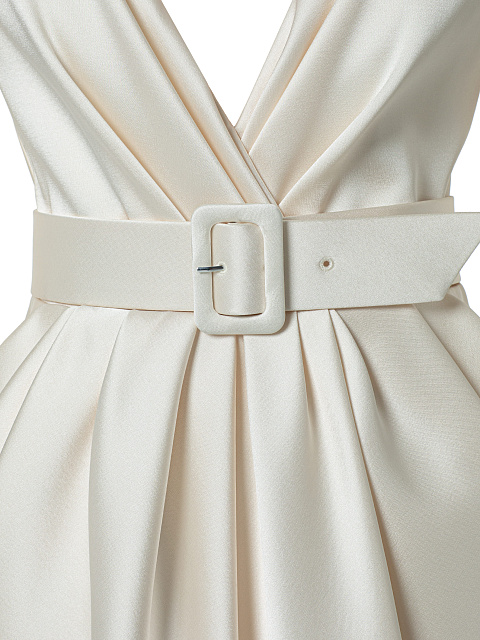 Milk‑white midi dress, 6