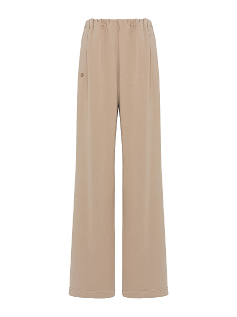 Beige fleece sweatpants, 4