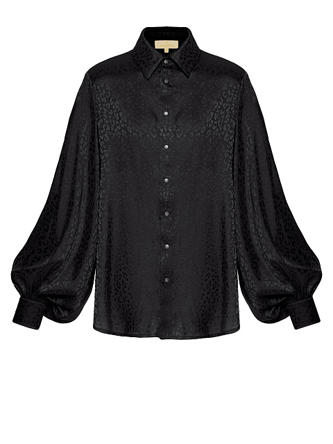 Black Rayon Blouse, 1