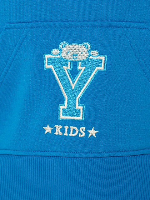 Kid's Blue Embroidered Jersey Tracksuit, 6 Kid's Blue Embroidered Jersey Tracksuit, 6