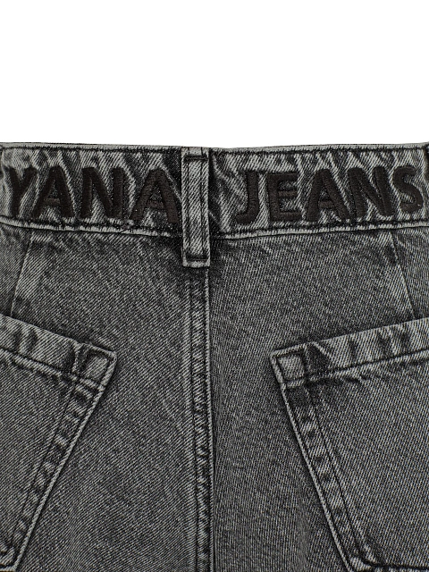 Grey denim shorts, 5 Grey denim shorts, 5