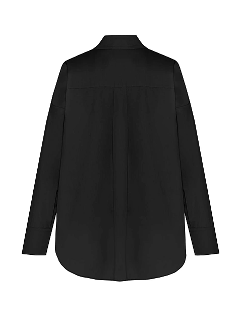 Black cotton shirt, 2