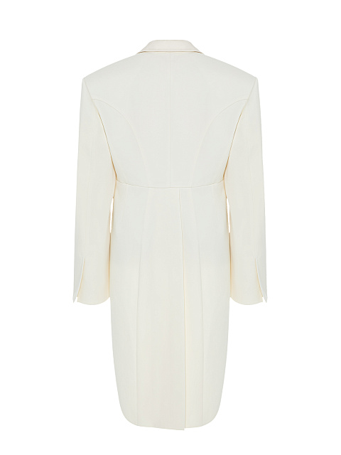 Off‑white tailcoat jacket, 2