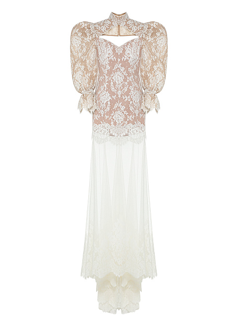 White lace maxi dress, 1