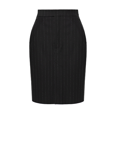 Black striped mini skirt, 1 Black striped mini skirt, 1