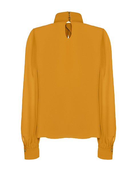 Terracota Silk Blouse, 2