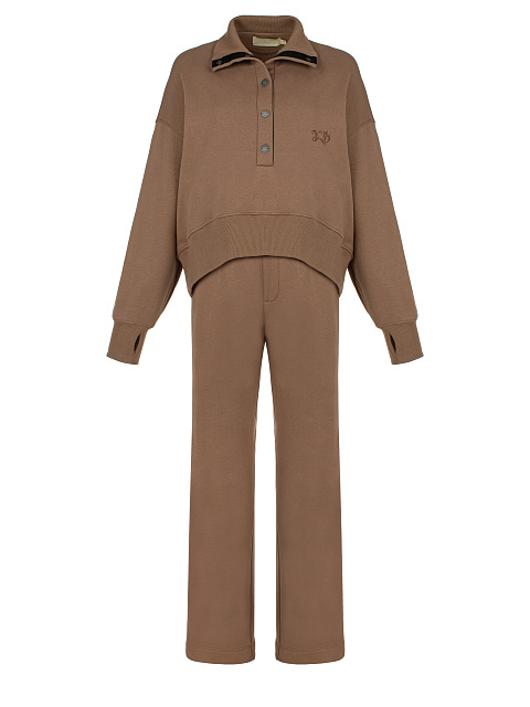 Light Brown Jersey Suit, 1