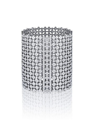 White Gold & Diamond Bracelet, 1