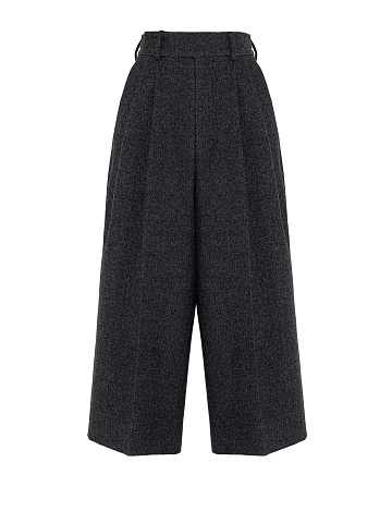 Wool culotte trousers, 1
