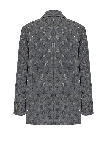 Denim jacket with crystals, 2