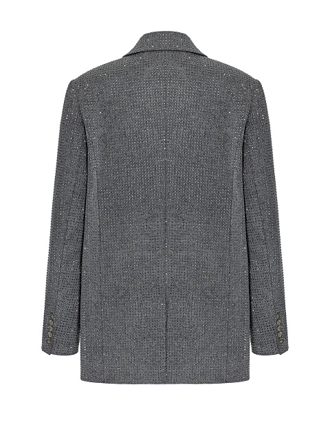 Denim jacket with crystals, 2 Denim jacket with crystals, 2