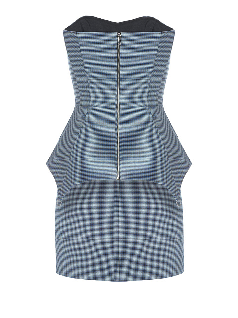 Light Grey Houndstooth Corset & Skirt, 2 Light Grey Houndstooth Corset & Skirt, 2