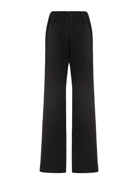 Black fleece sweatpants, 4