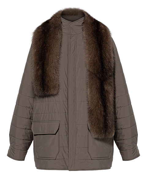 Sable fur jacket, 1 Sable fur jacket, 1