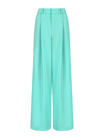 Turquoise Palazzo Pants, 1
